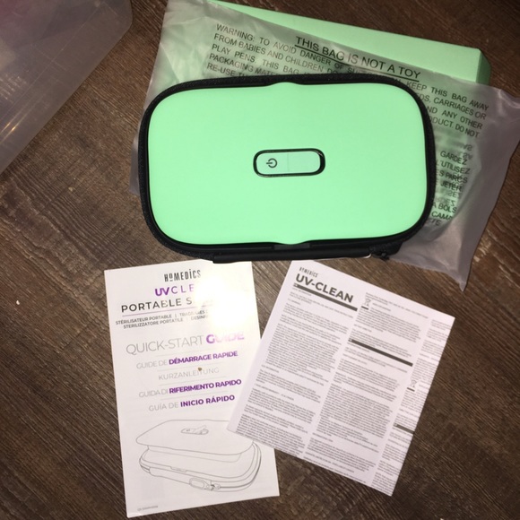 NEW homemedics uv clean portable phone sanitizer - Picture 3 of 3